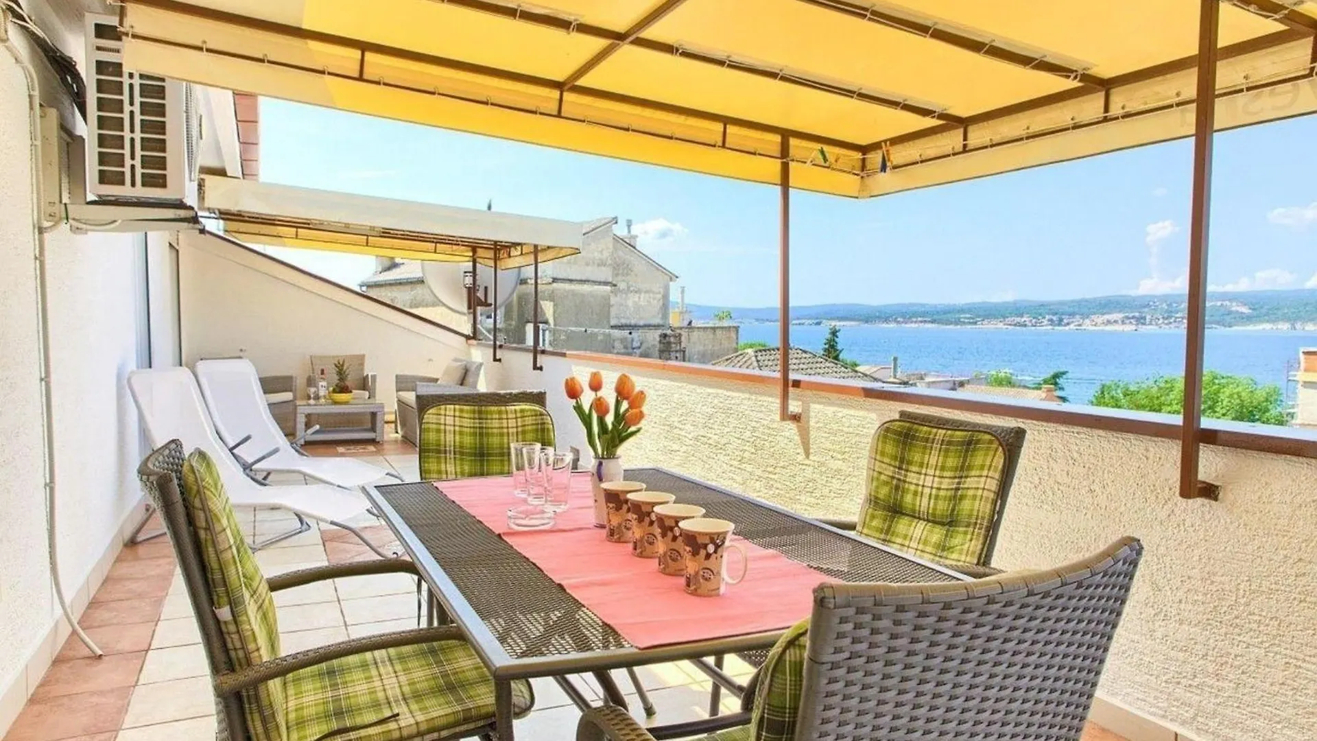 Ideale Ferienwohnung In Crikvenica Mit Garten, Terrasse Und Grill
